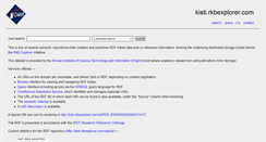 Desktop Screenshot of kisti.rkbexplorer.com