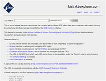 Tablet Screenshot of kisti.rkbexplorer.com