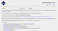 Desktop Screenshot of biolit.rkbexplorer.com