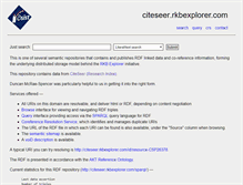 Tablet Screenshot of citeseer.rkbexplorer.com